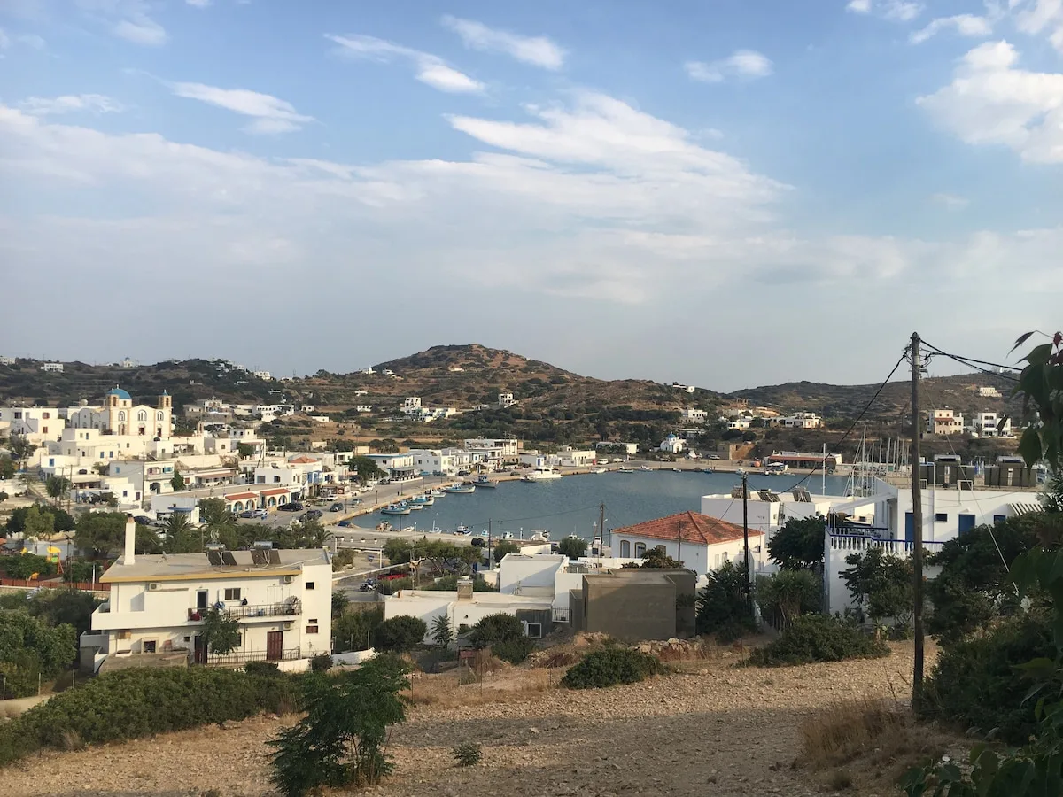 Lipsi island view near Elias Lipsi Studios